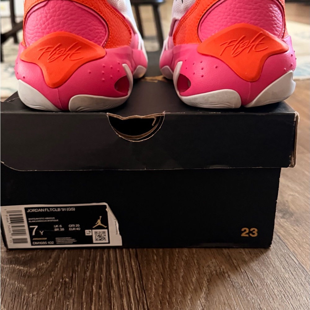 Jordan Kids' Sneakers in Pink and Orange